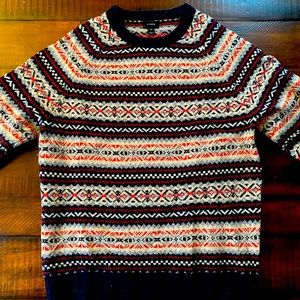 J. Crew Fairisle Sweater
